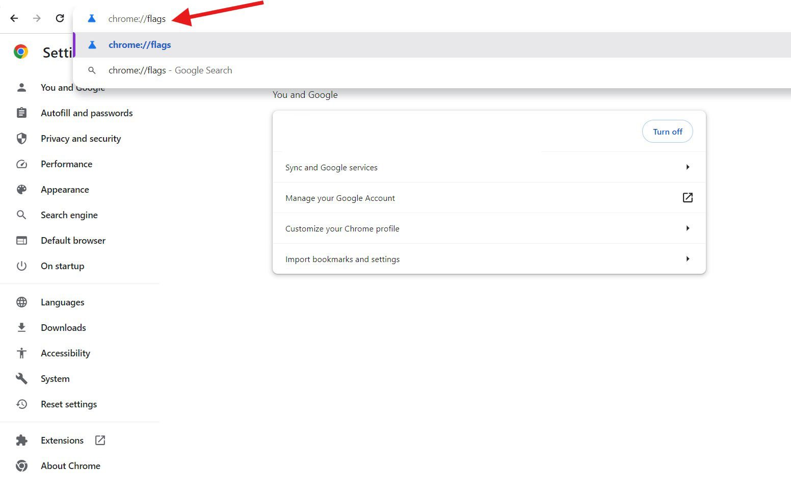 Google Chrome की 2 Important Settings